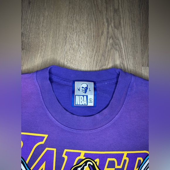 Warren Lotas Los Angeles Angel ‘Purple’ T-Shirt - Picture 4 of 7
